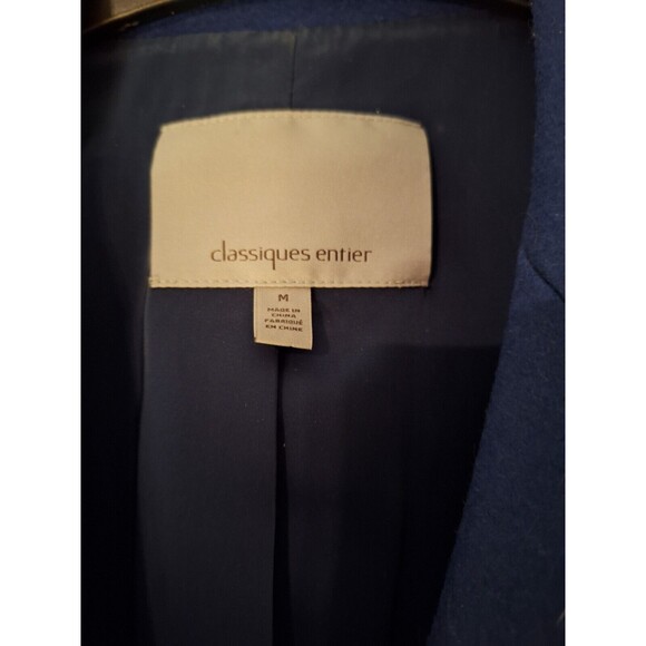 Figure‎ Flattering Classiques Entier Navyl Blue Blazer, Size M - Picture 5 of 6